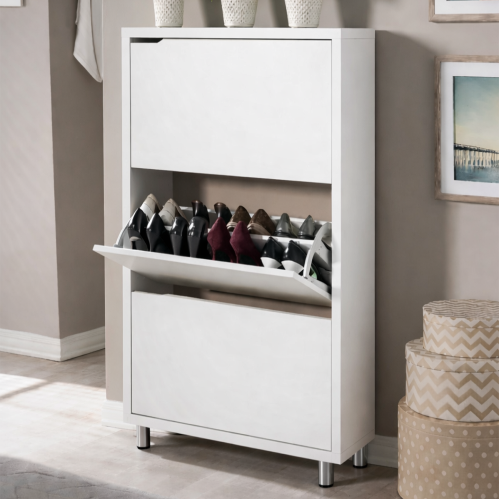 Wooden shoe storage M010