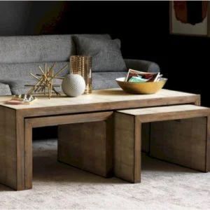 3 Pieces Wooden Tables  with  M0167