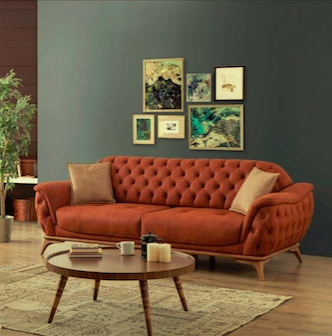 Modern Sofa and Armchair UF002 • Ro2ya Home
