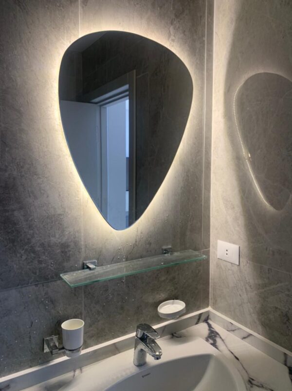 Ripple Led Mirror 001