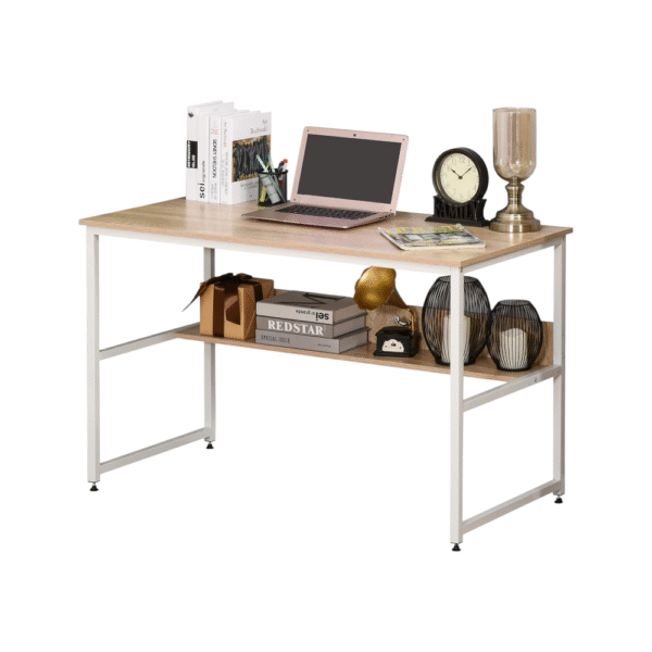 Modern Wood & Metal Computer Desk D004 - Image 2