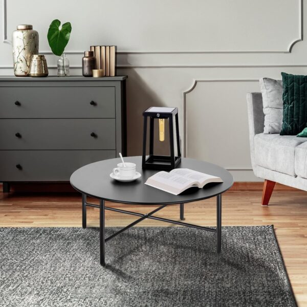 Round Metal Coffee Table D0013 - Image 2