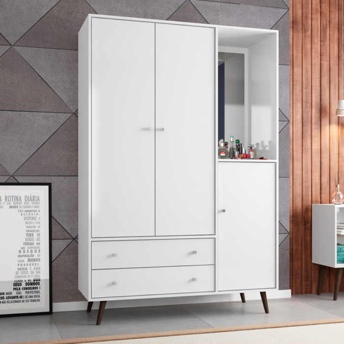 Wooden Wardrobe M052