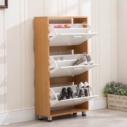 Wooden shoe storage M0131