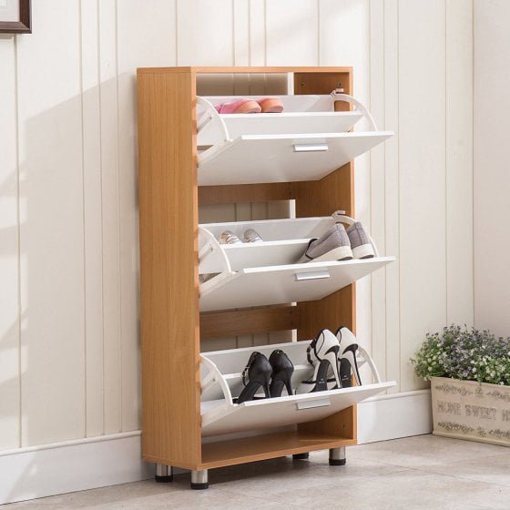 Wooden shoe storage M0131