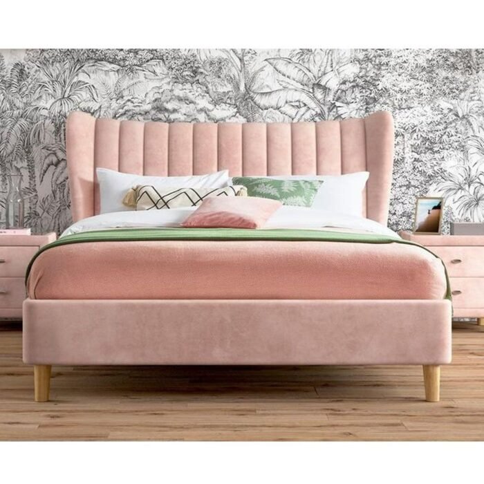 Modern Pink Bed M004