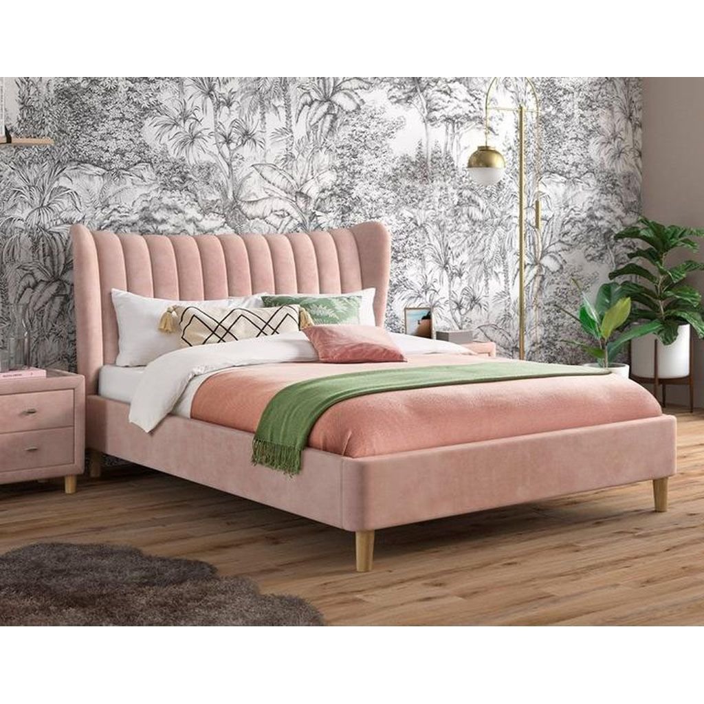 Modern Pink Bed M004 - Image 2
