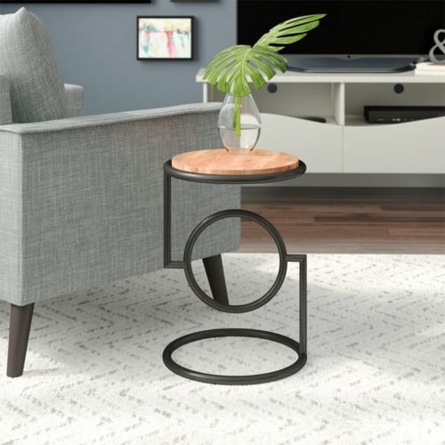 Side Table-Black M0669