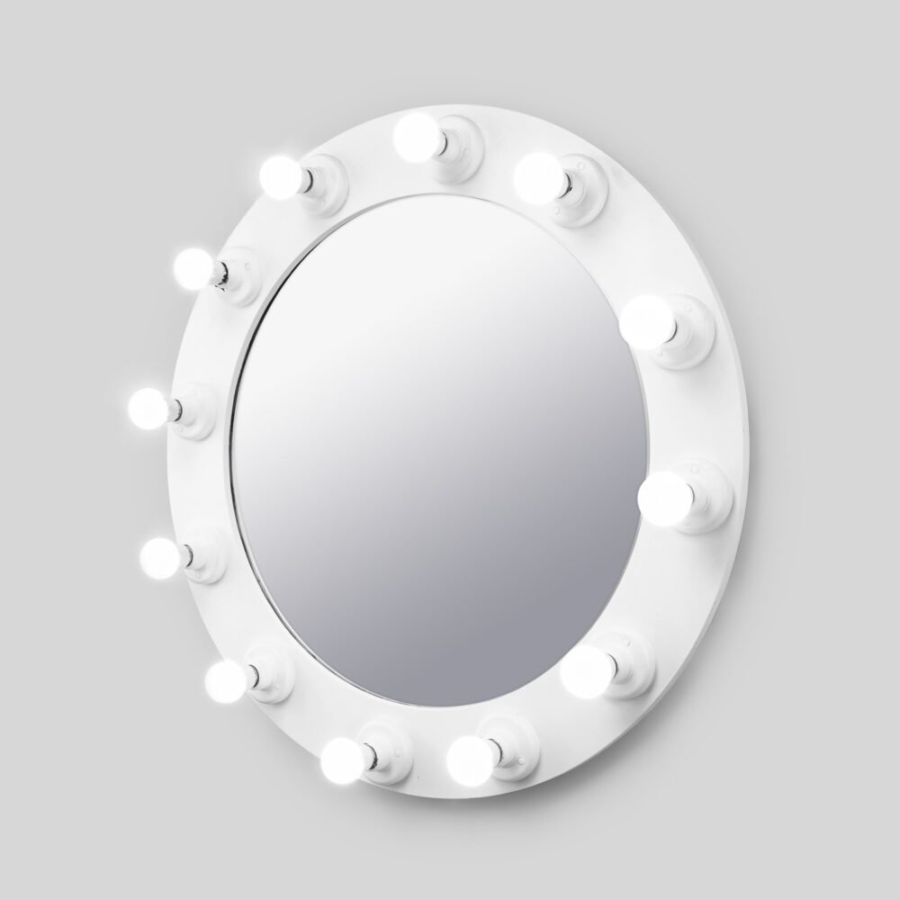 Hollywood Round Mirror M0405