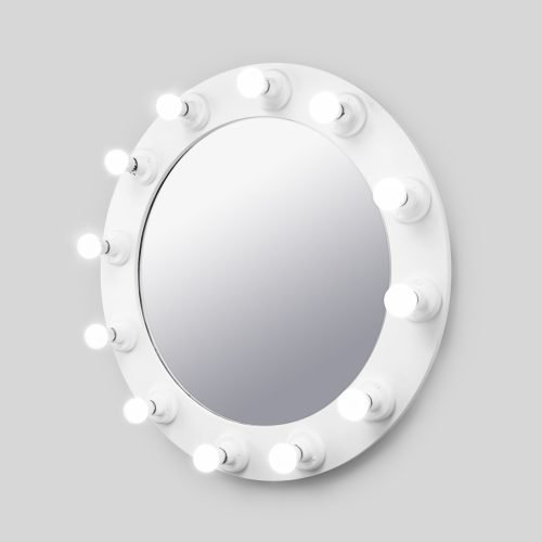 Hollywood Round Mirror M0405