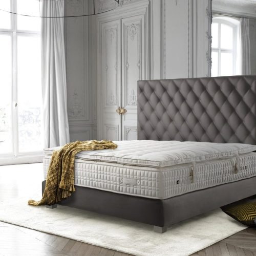 Modern Gray Bed M0444
