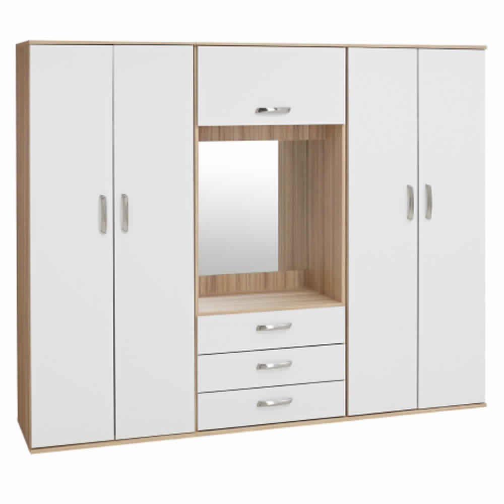Wooden Wardrobe M064