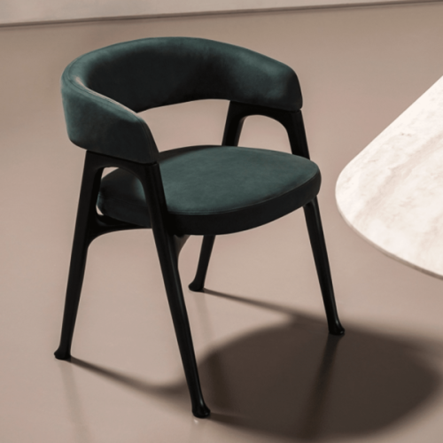 كرسى سفرة مودرن أسود NA0214