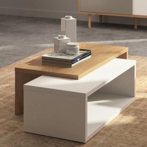 Wooden side table M0280