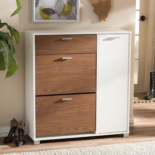 Wooden shoe storage M091