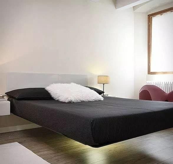 Modern bed with Indirect light mm02294
