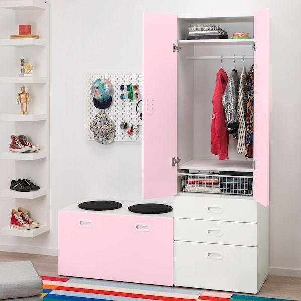 Modern wardrobe with shoe storage M0782