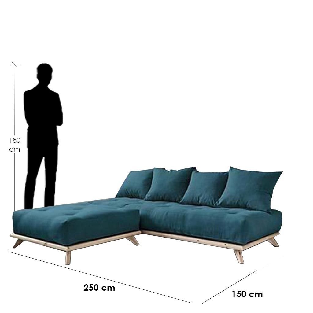 كنبة ركنة-فيروزى M0629 - الصورة 2
