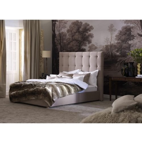 Modern Beige Bed M0433