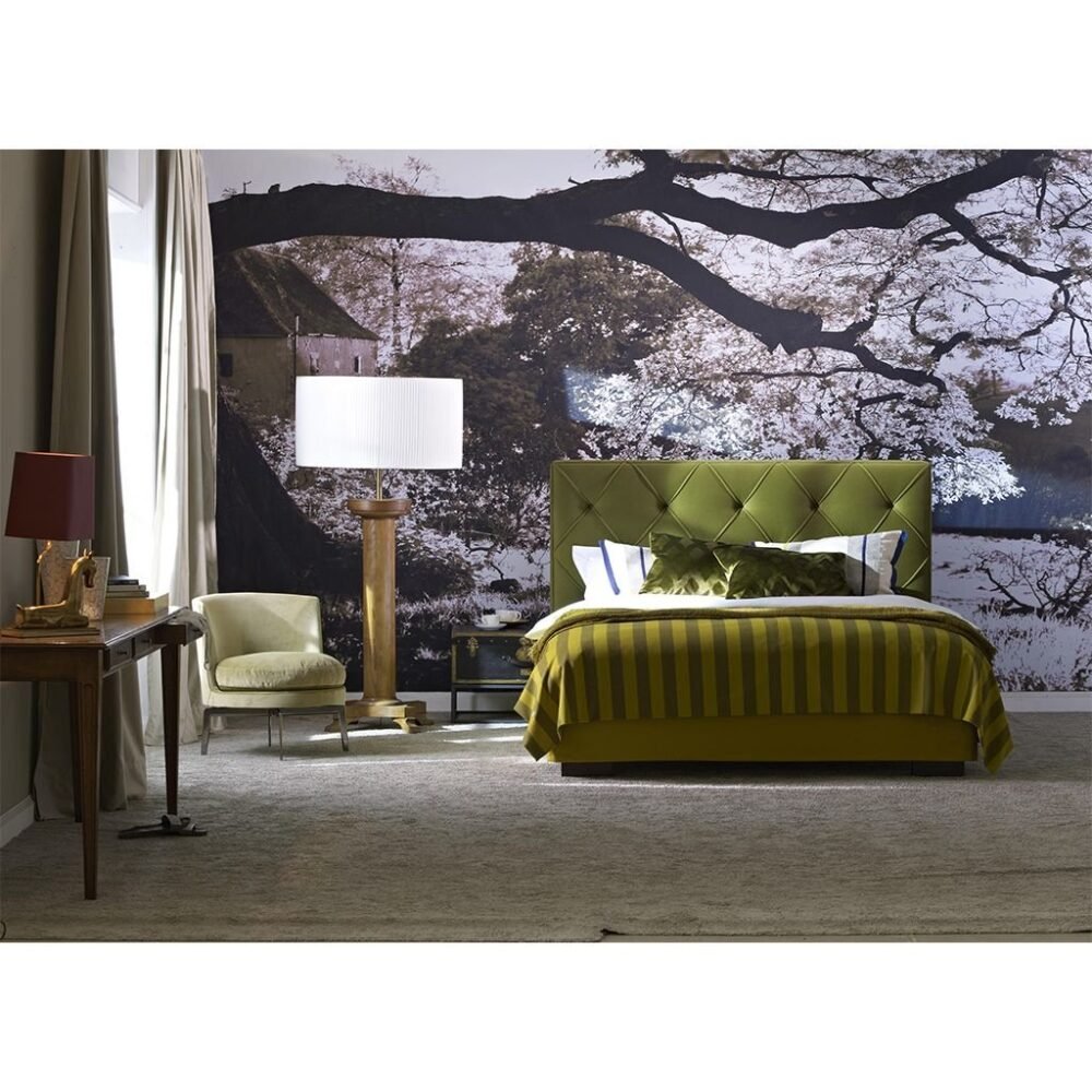 Modern Green Bed M0437