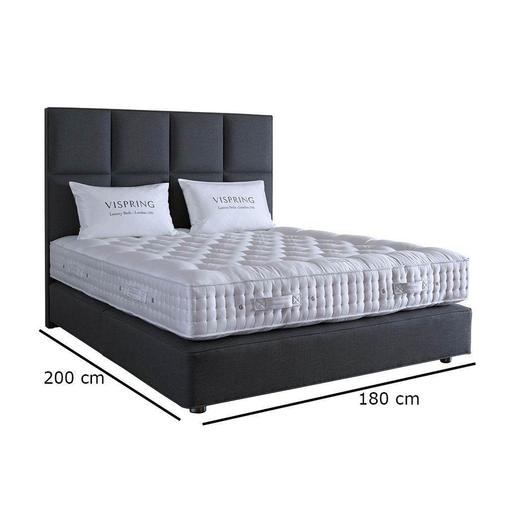 Modern Gray Bed M0458 - Image 3