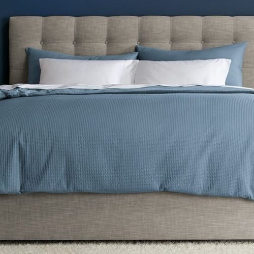 Modern Gray Bed M0454