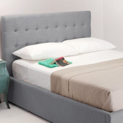 Modern Gray Bed M0443