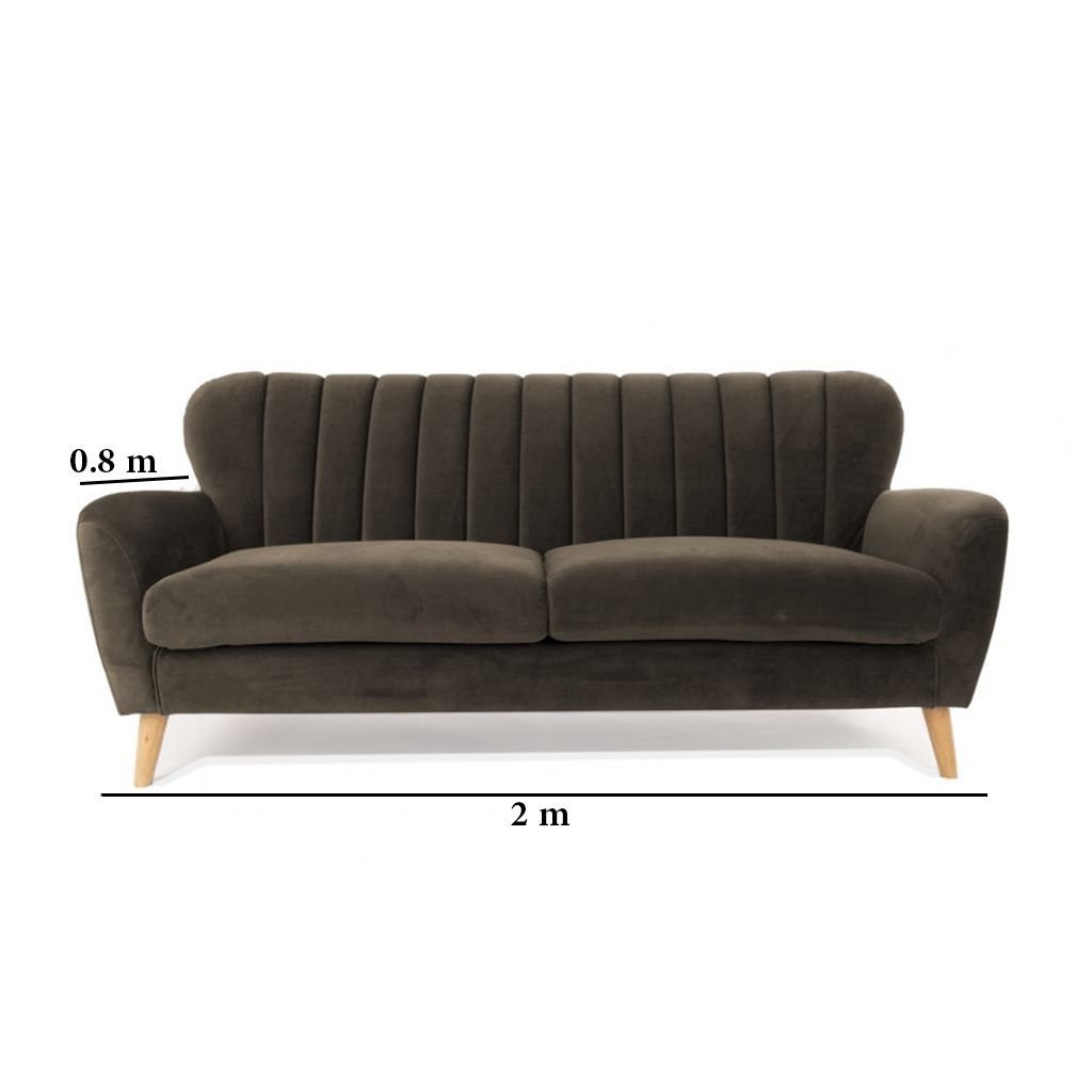 Sofa-Gray M0576 - Image 2