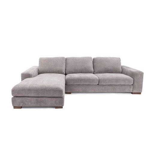 L-shaped sofa-Gray M0631