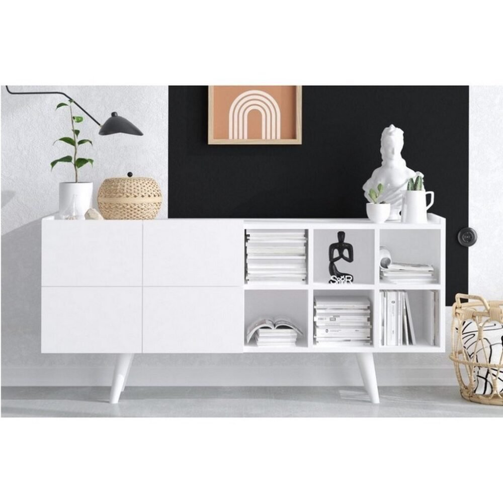 Modern Buffet - White HMZ004