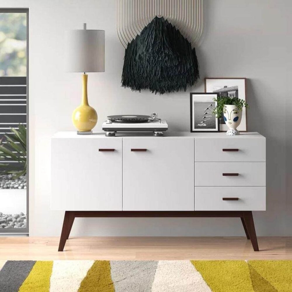 Modern Buffet - White HMZ006