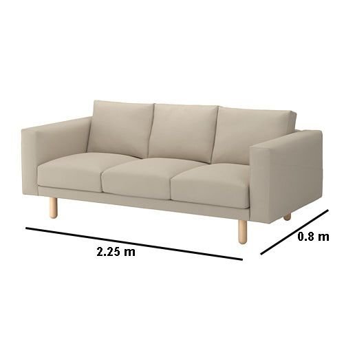 Sofa-Beige M0571 - Image 2