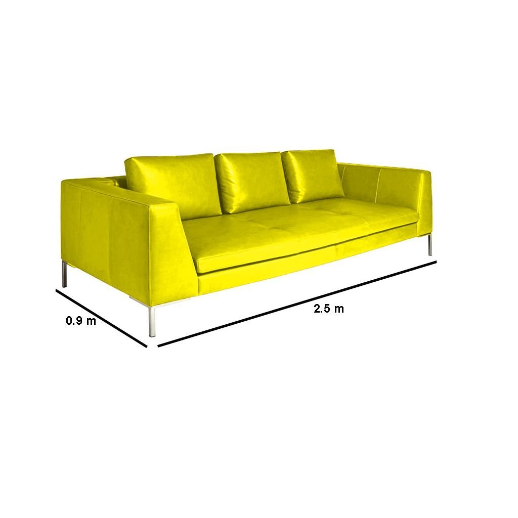 Sofa-Yellow M0614 - Image 2