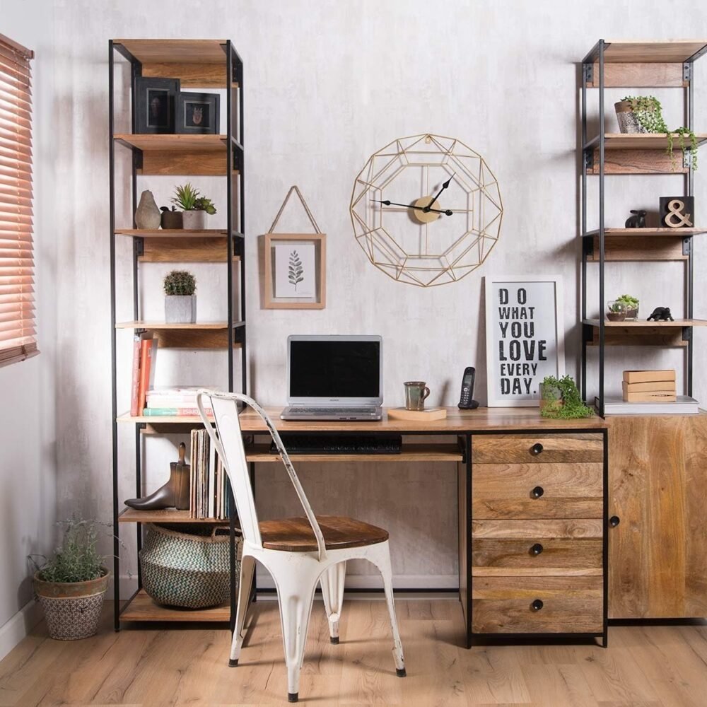 Desk with Bookcase TAJ007