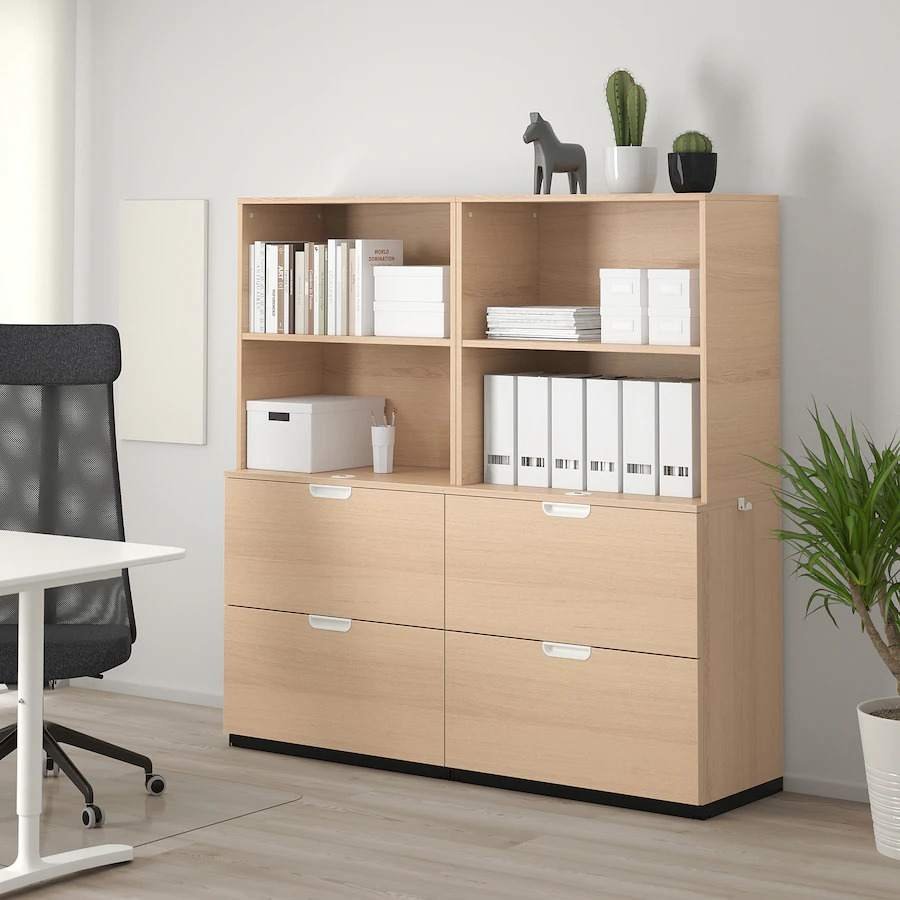 Bookcase Shelf Standing Storage HMZ0014