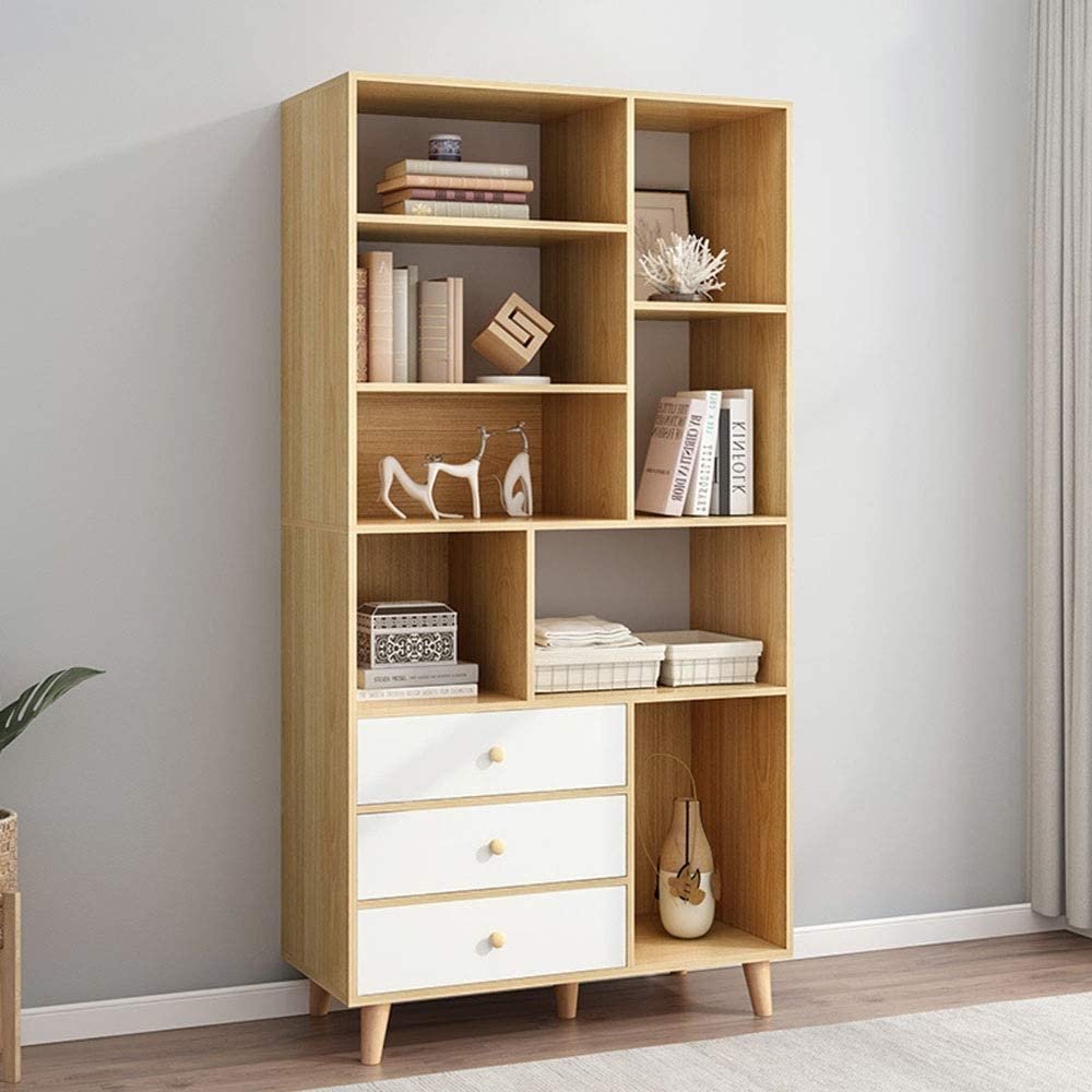 Bookcase Shelf Standing Storage HMZ0011