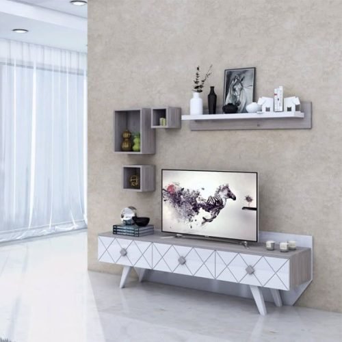 Modern Living Room Wall Unit APP003
