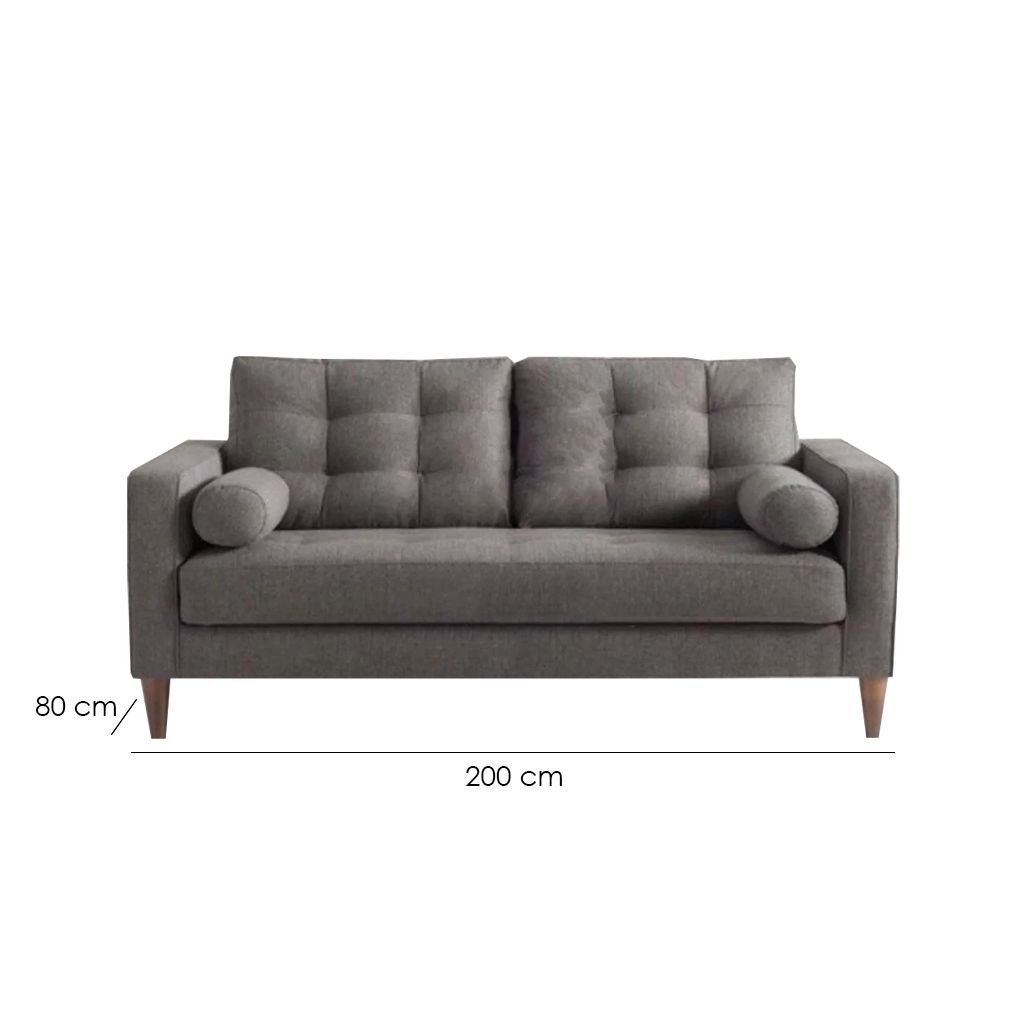 Sofa-Gray M0600 - Image 3