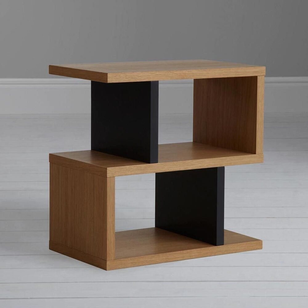 ترابيزة جانبية-بيج&أسود M0676