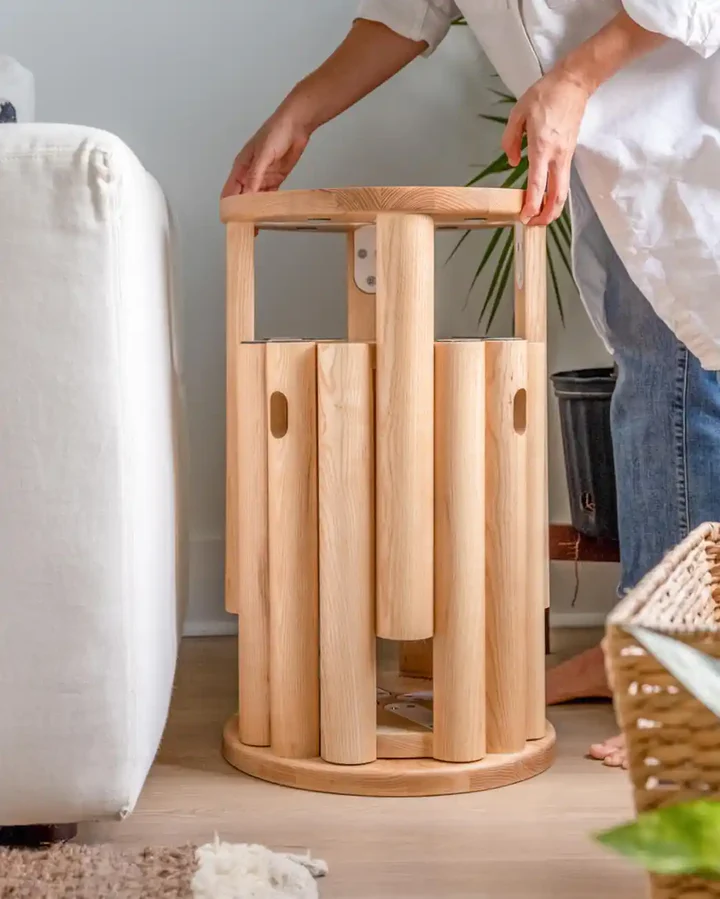 مجموعة ترابيزات قابلة للتجميع 4 قطع DE008