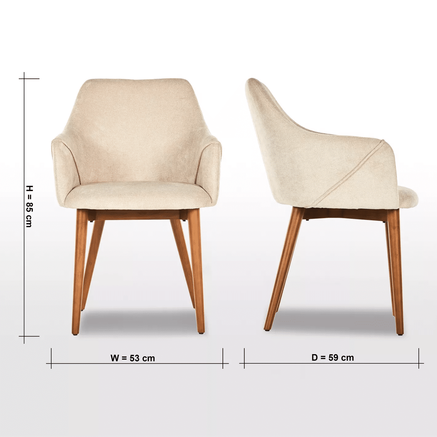 Modern cafe chair MG154 - Image 4