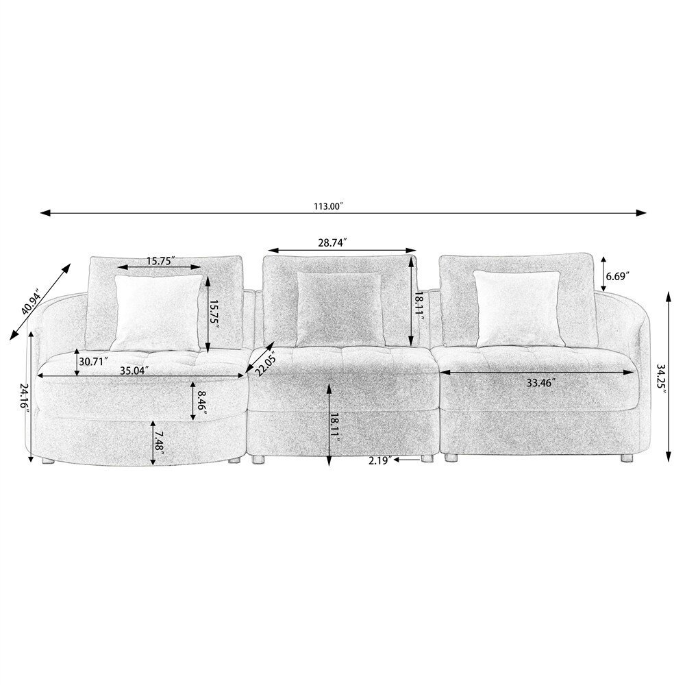 Modern Sofa MG142 - Image 5