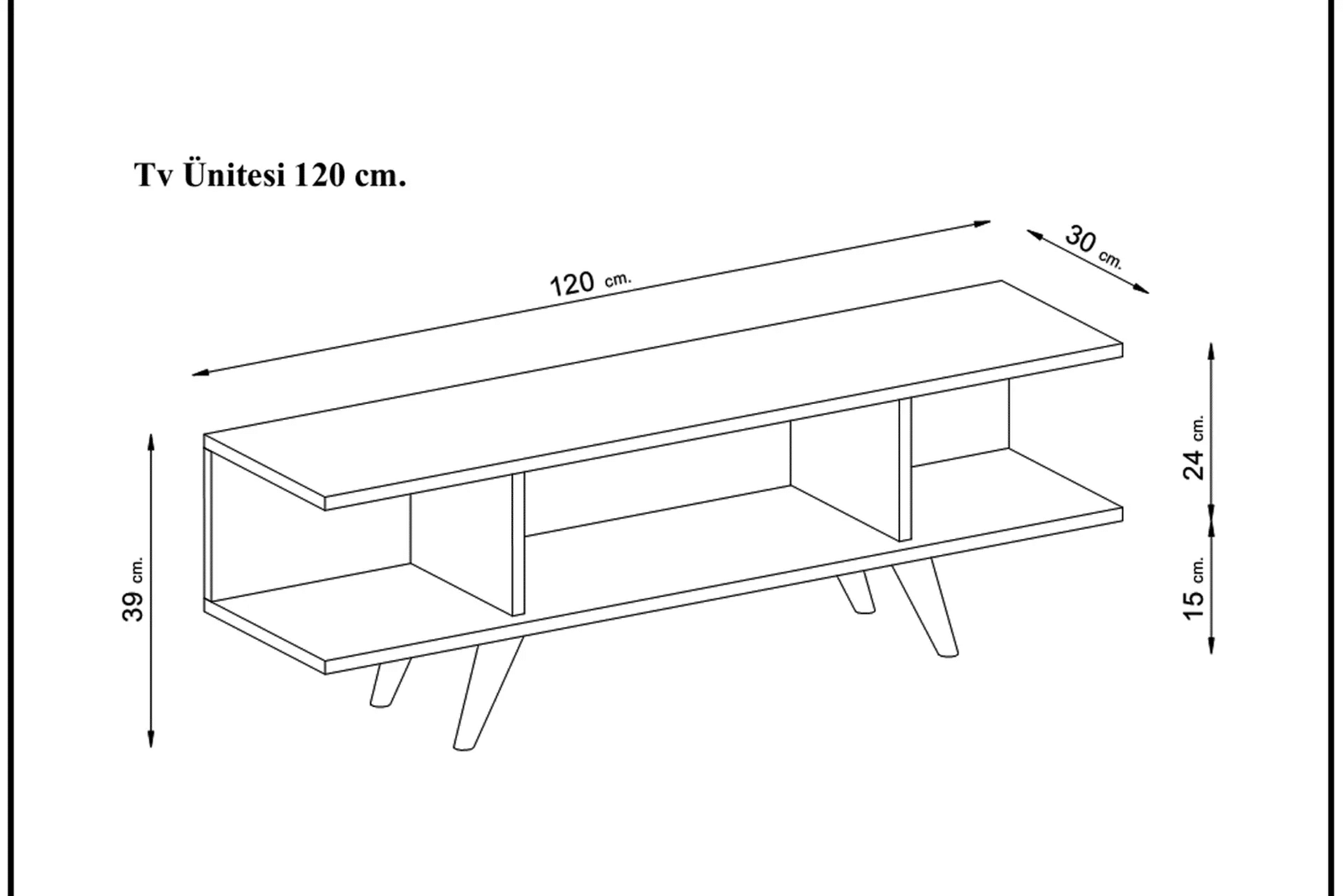 Modern tv unit MG066 - Image 5