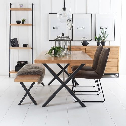 Modern Steel Table TAJ039