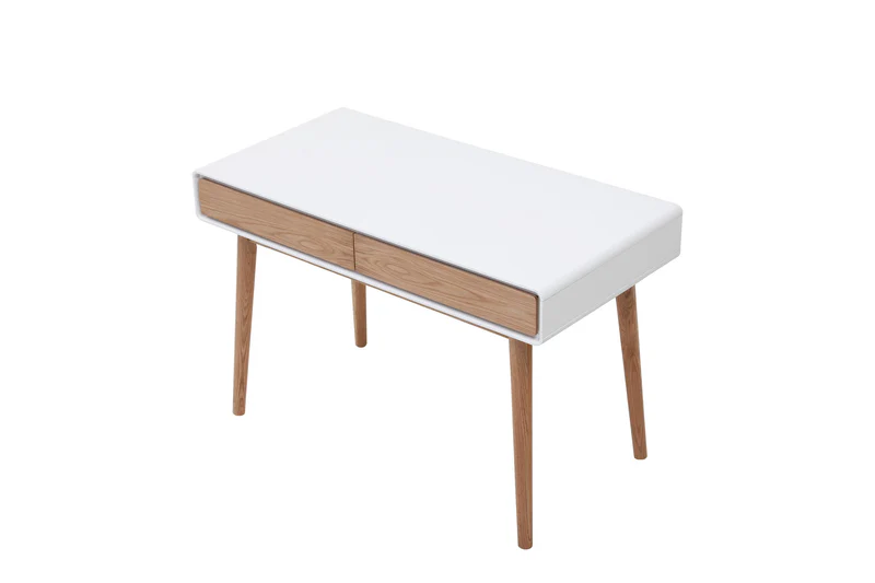 Modern white desk MG036 - Image 5