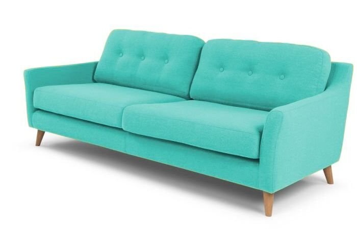 Modern Turquoise Sofa M0476