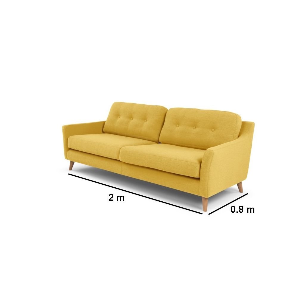 Modern Yellow Sofa M0479 - Image 2