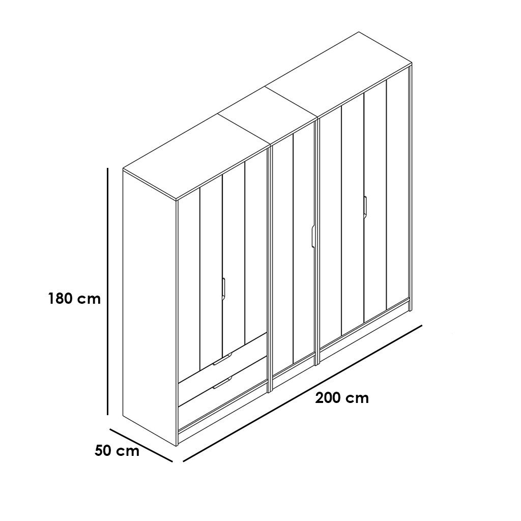 دولاب مودرن MG014 - الصورة 4