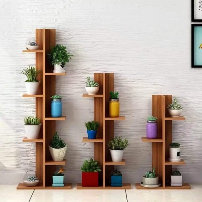 Wooden Plants Shelves RA002