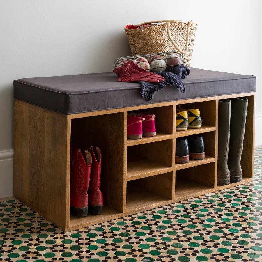 Wooden shoe storage AR028